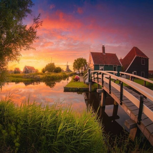 Загородный пейзаж фото