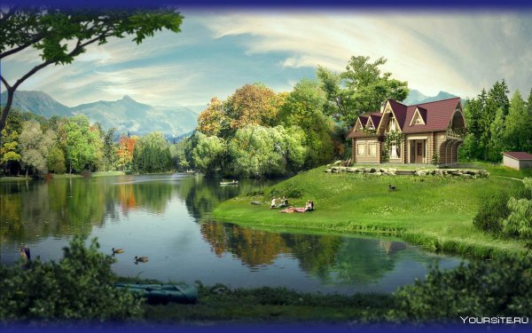 Домик на природе