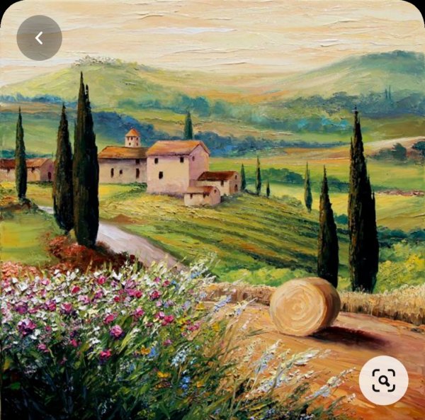 Тоскана Италия живопись