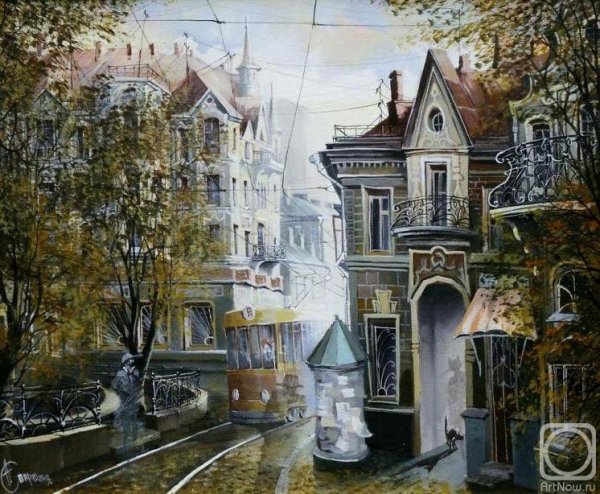 Александр Стародубов городской пейзаж