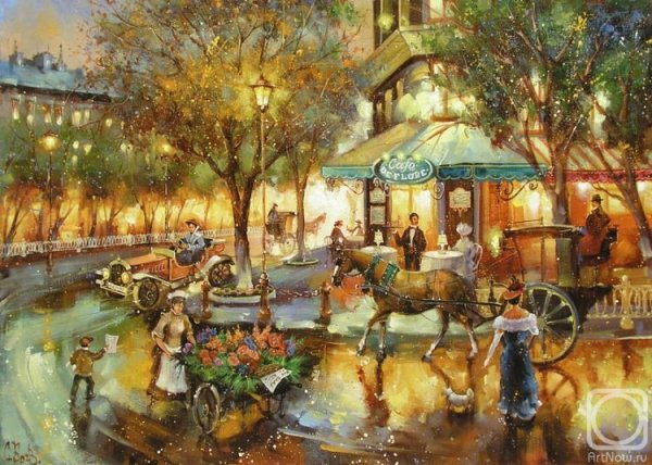 Художник боев Сергей Юрьевич картины Парижа