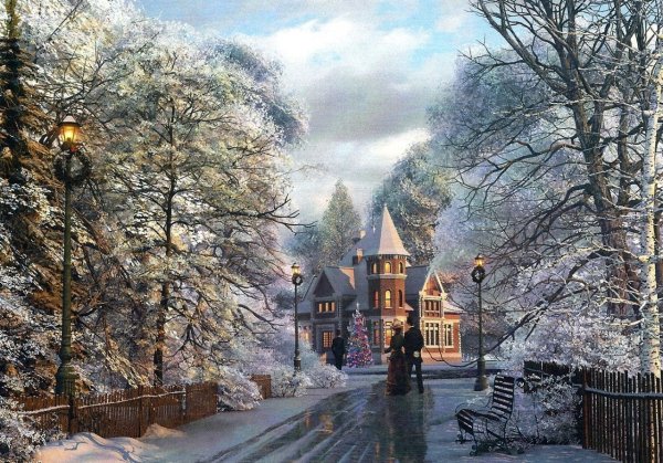 Доминик Дэвисон (Dominic Davison) зима