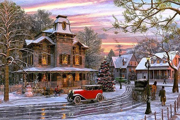 Доминик Дэвисон картины зима