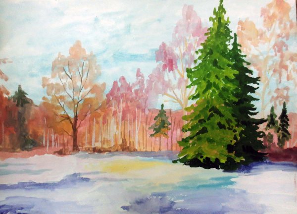 Художник палачев Вячеслав Николаевич зима