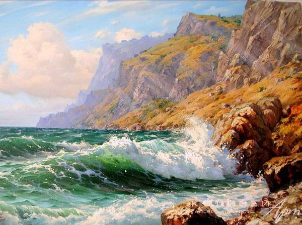 Художник маринист Григораш Сергей