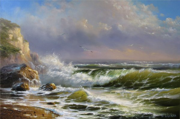 Художник маринист Сергей Лим