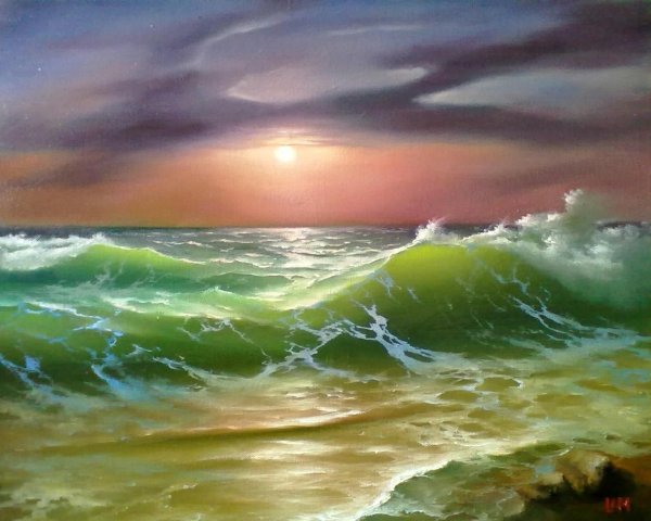 Михаил Сатаров морские картины