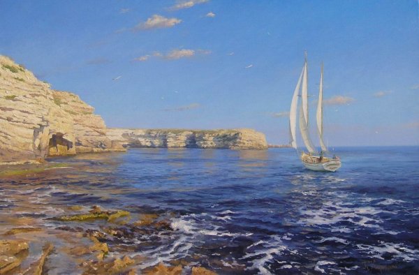 Художник море адам Садовский