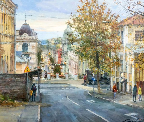 Художник Азат Галимов (Санкт-Петербург).