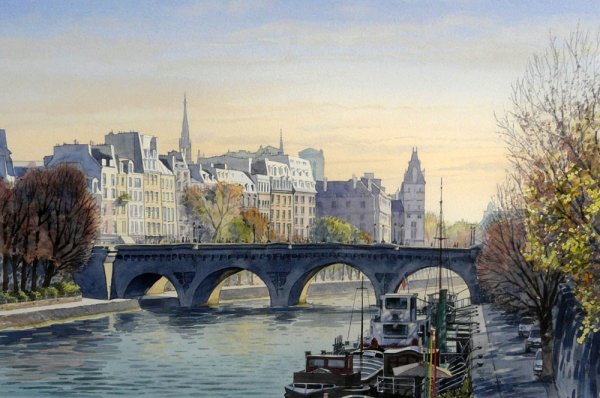 Тьерри дюваль акварели Венеция