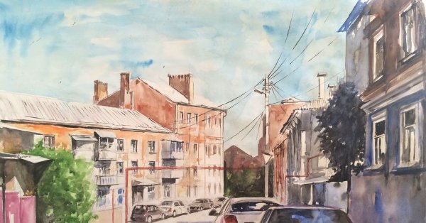 Городской пейзаж Ростов на Дону