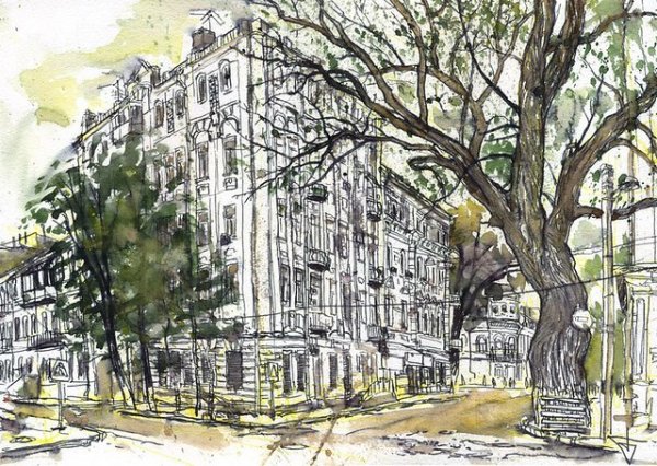 Зарисовка Ростова