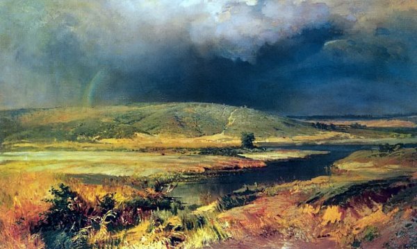 Васильев Федор Александрович 1850-1873 Заря в Петербурге