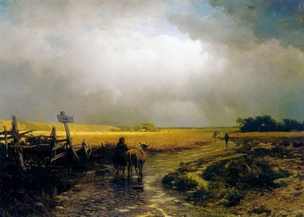 Федор Васильев осень пейзаж