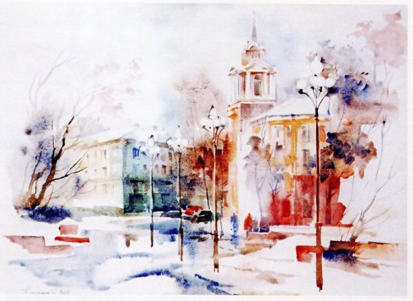 Воронежский художник пейзажист