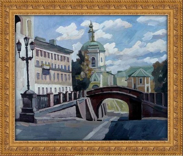 Хованский Юрий городской пейзаж