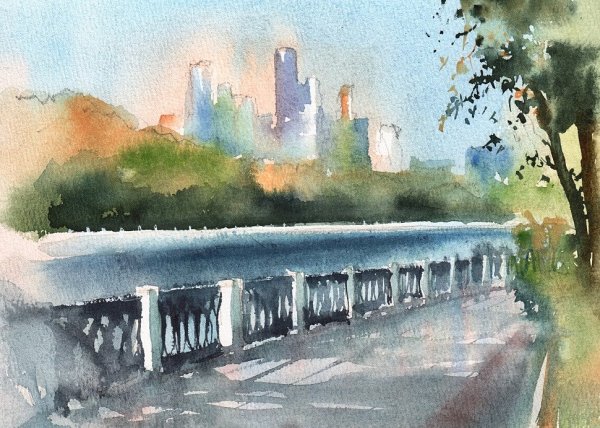 Владимир Колбасов акварели