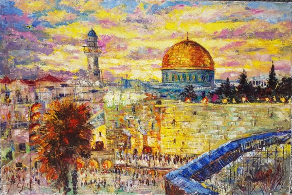 Иерусалим картина маслом
