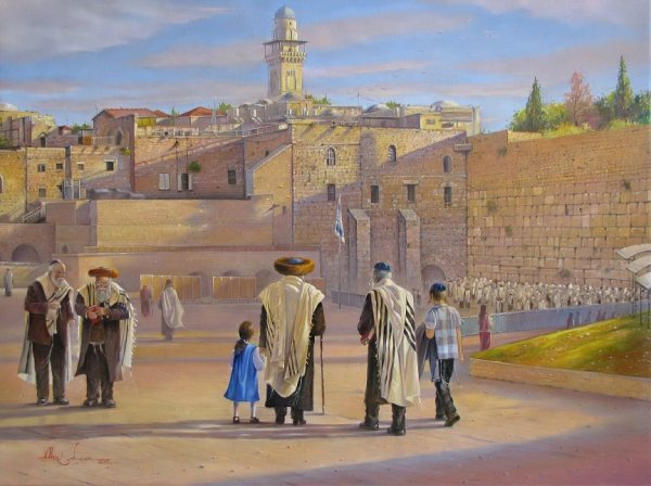 Gustav Bauernfeind картины Иерусалим