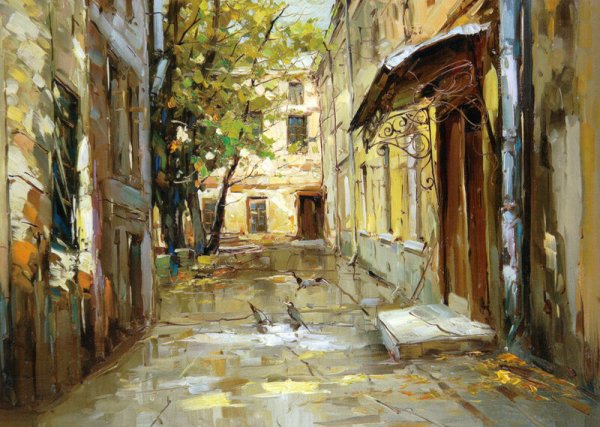 Александр Колотилов. Одесский дворик