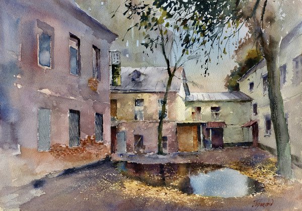 Тупоршин Владимир акварель