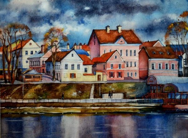 Игорь Хайков городские пейзажи