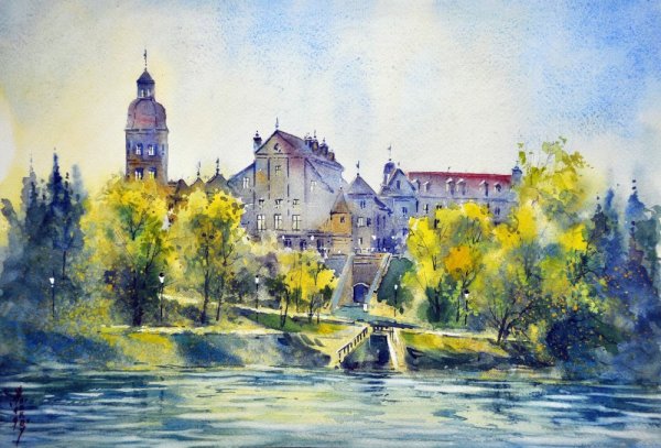 Художник-пейзажист. Новосибирск