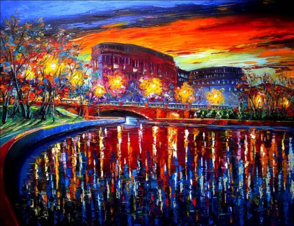 Гродно на картинах художников