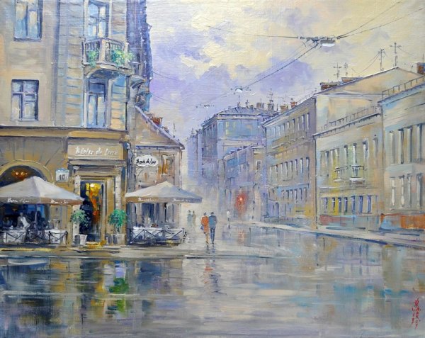 Краевский Владимир художник море