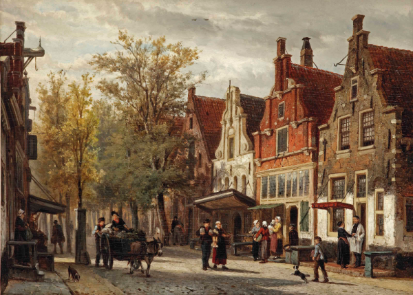 Корнелис спрингер картина городской