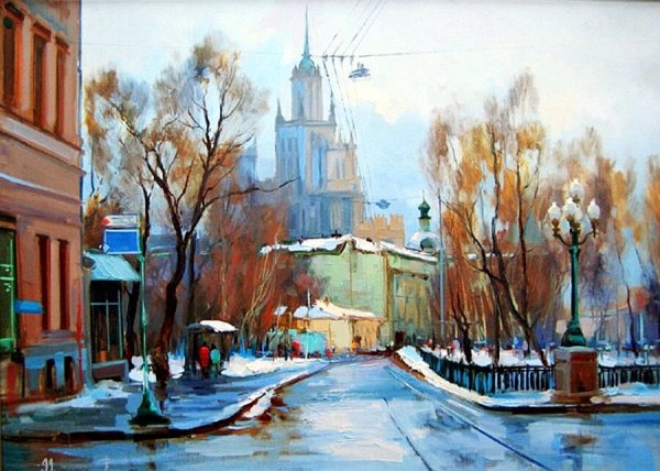 Алексей Шалаев городской пейзаж