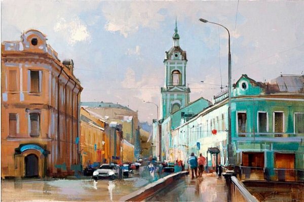 Алексей Шалаев городской пейзаж