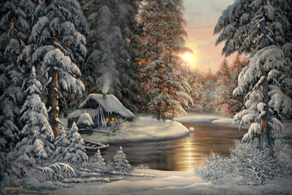 Зимний вечер