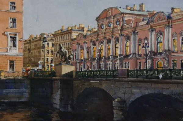 Художник акварелист Сергей Алексеев