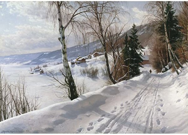 Художник Петер мёрк мёнстед картины зима