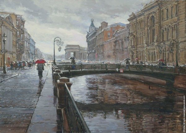 Сергей боев художник картины Питер