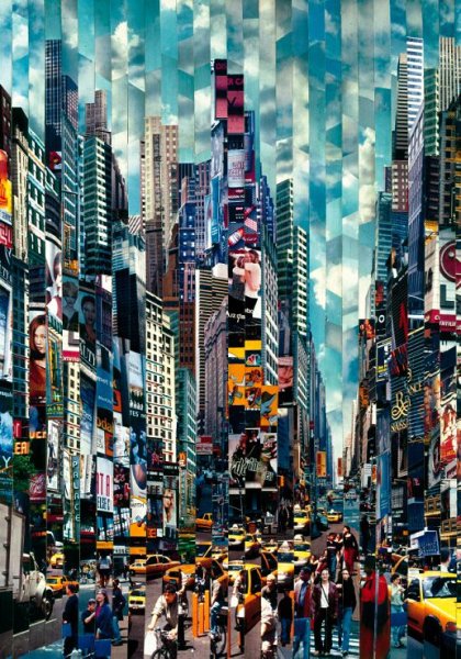 Динамичный пейзаж города