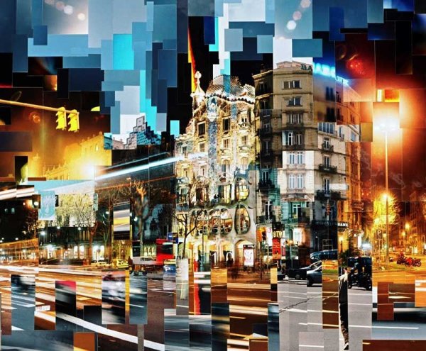 Городская среда коллаж
