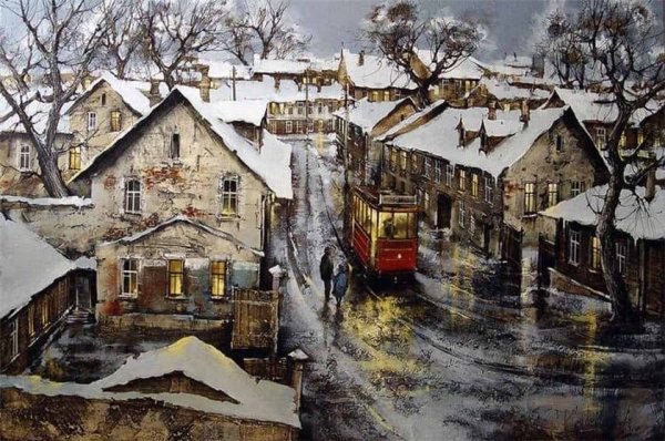 Евгений Лушпин Сан Франциско трамвай