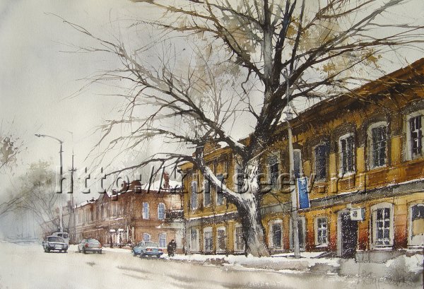 Художник Курсеев Вячеслав_старый Саратов