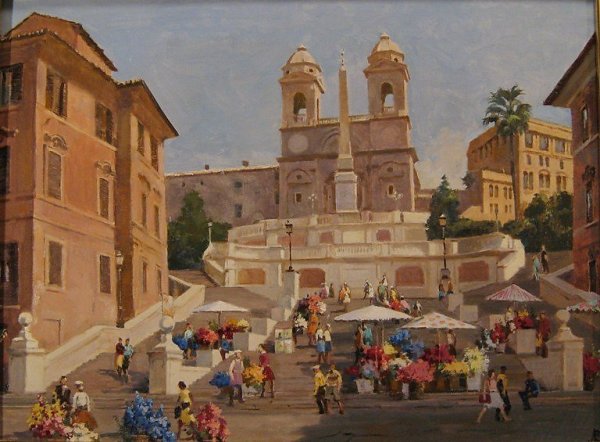 Городской пейзаж Рим