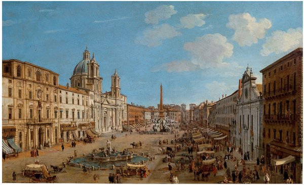 Городской пейзаж Рим