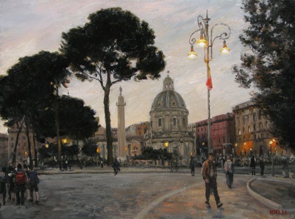 Площадь Сан Марко в Венеции картина