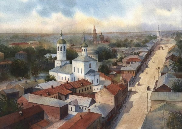 Тульский Кремль в живописи тульских художников