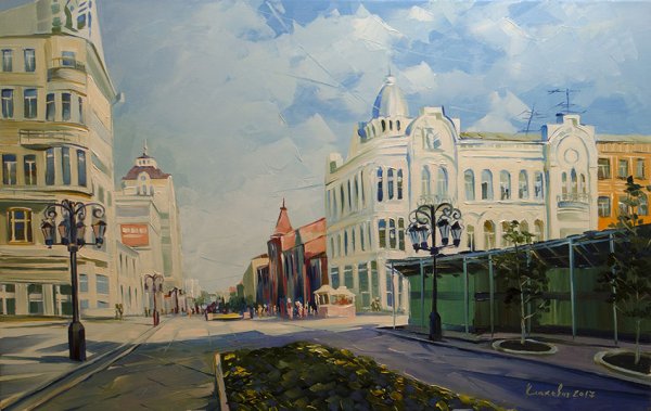 Самарский художник Алексушин