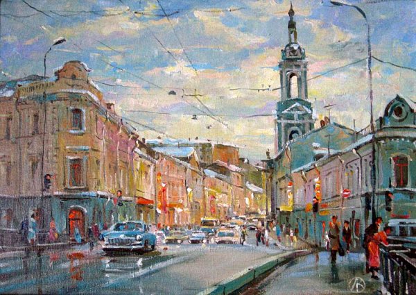 Шалаев Пятницкая улица картины