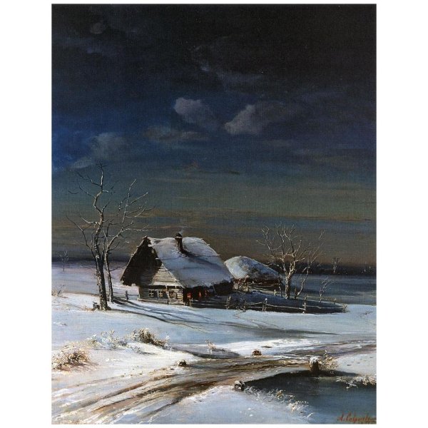 Алексей Кондратьевич Саврасов зимний
