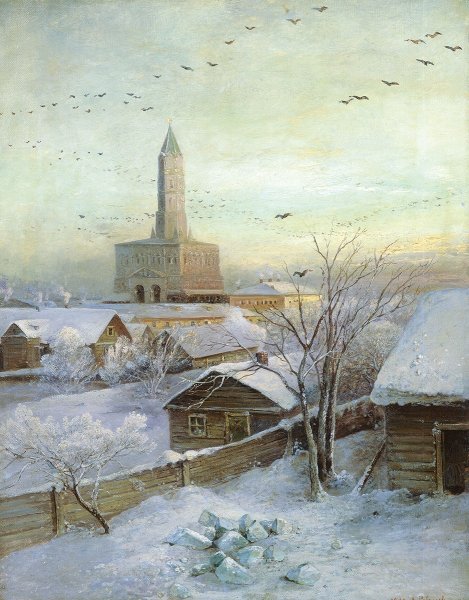 А.К.Саврасов «ранняя Весна». 1888