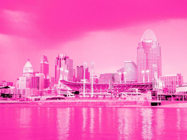 Розовый город