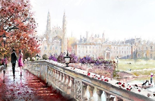 Художник Макнейл Ричард Париж